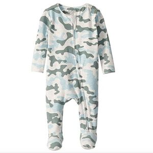 Cotton On Camo Footed Onesie
